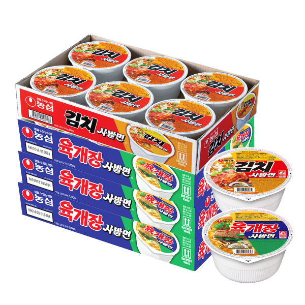 [지마켓] 육개장사발면18개 + 김치사발면6개 HOT특가딜 ( 16,940원 / 무료배송 ) - 